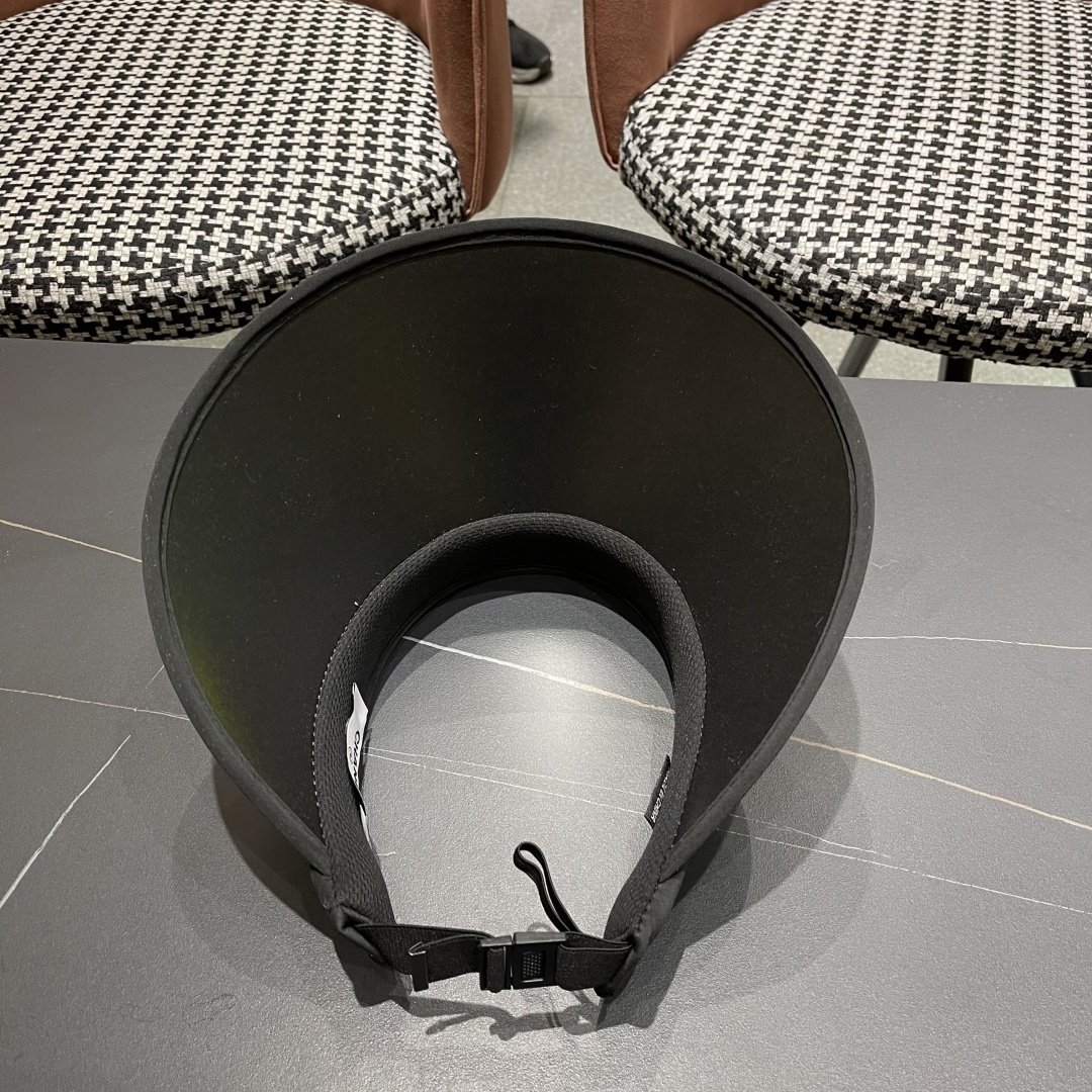  Chanel香奈儿韩系蝴蝶结夏季遮阳空顶帽度假沙滩防晒帽

