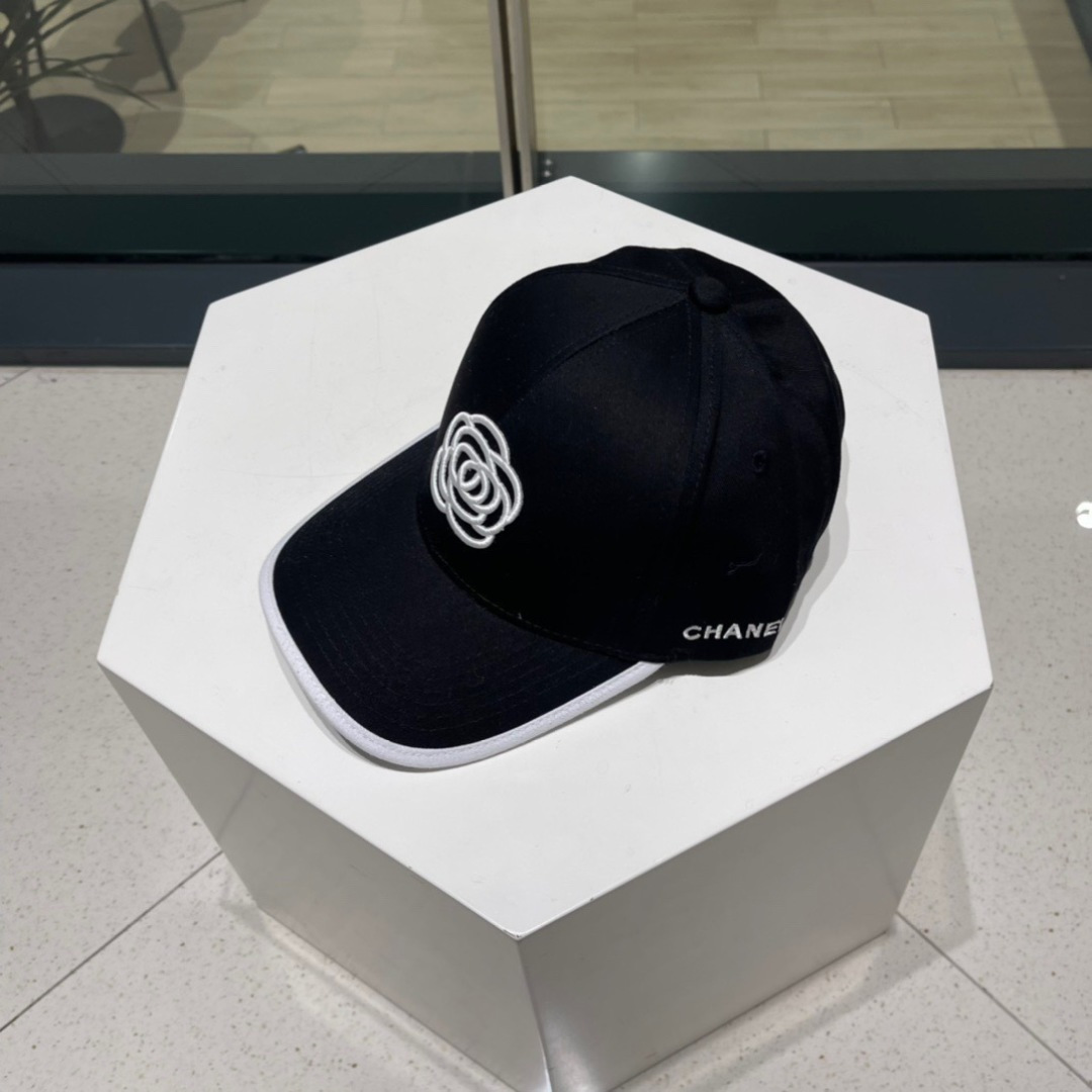  Chanel香奈儿新款棒球帽，夏款鸭舌帽，网状风格独特设计，单色 头围57cm