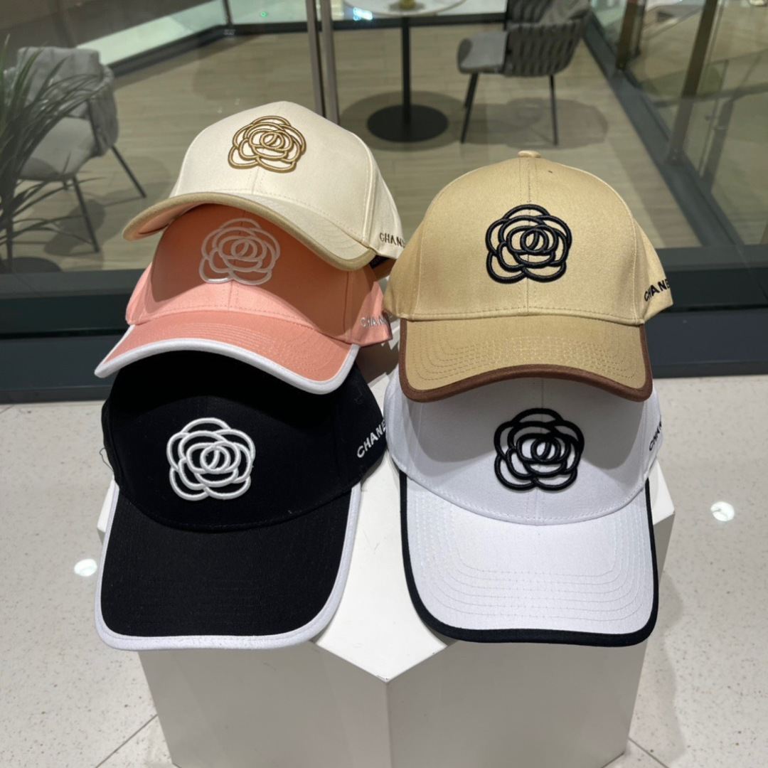  Chanel香奈儿新款棒球帽，夏款鸭舌帽，网状风格独特设计，单色 头围57cm