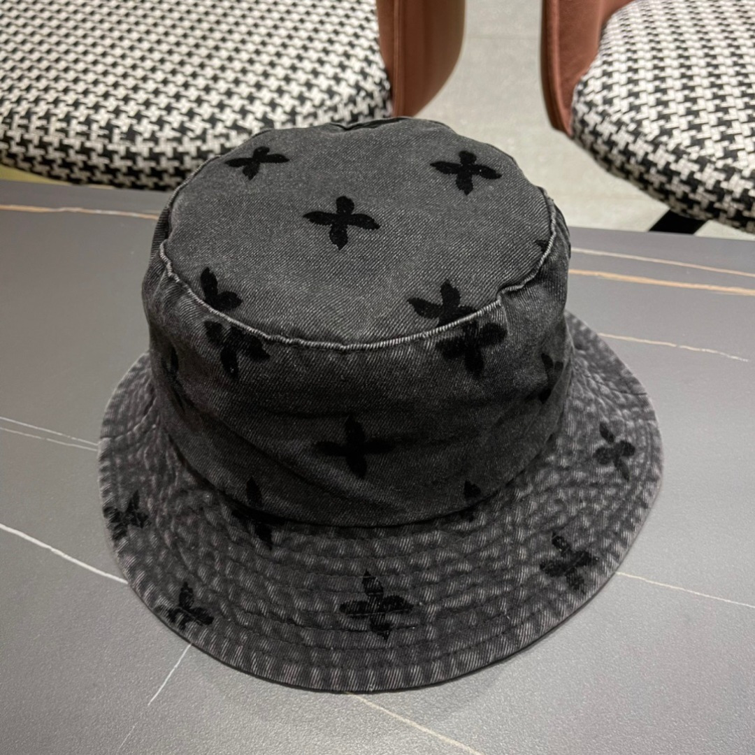  路易威登 LouisVuitton 😍新款LV渔夫帽重工打造♥️渔夫系列高端大气，百搭款🤗男女通用！