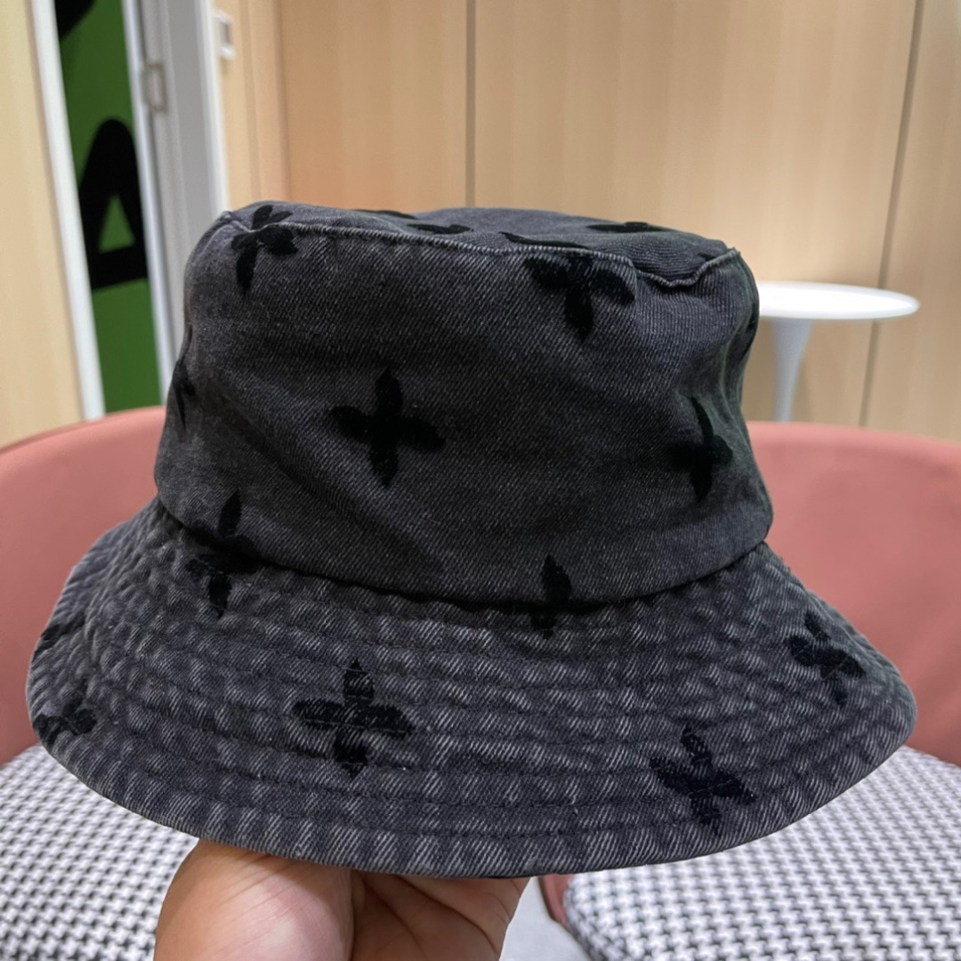  路易威登 LouisVuitton 😍新款LV渔夫帽重工打造♥️渔夫系列高端大气，百搭款🤗男女通用！