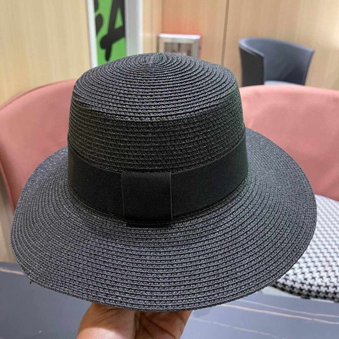 【CELINE赛琳】2025新款大牌简约草帽  夏天海边首选～材质升级手工定制，质感满分