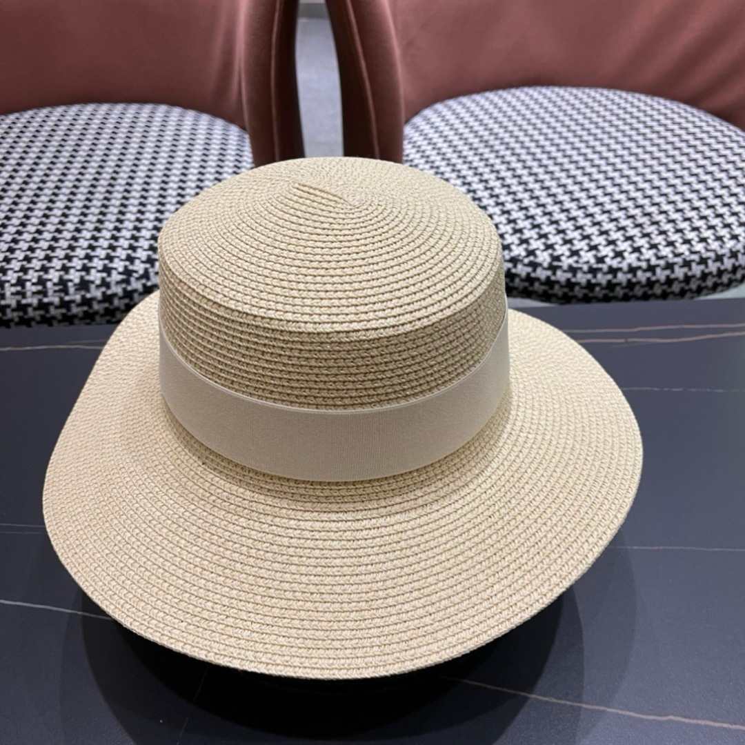【CELINE赛琳】2025新款大牌简约草帽  夏天海边首选～材质升级手工定制，质感满分