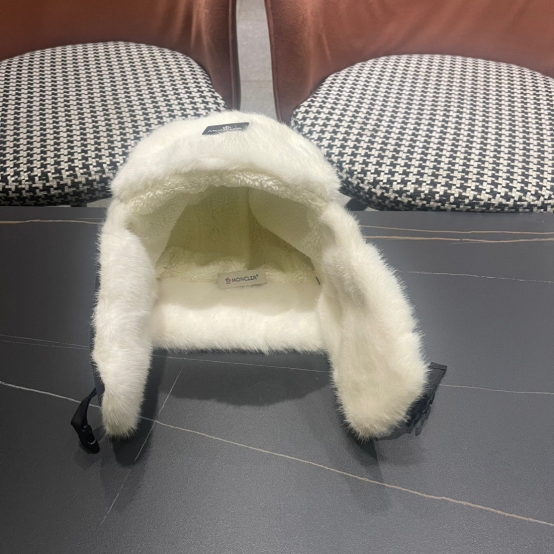  moncler蒙口新款冬加绒保暖护耳雷锋女士棉帽冬天防风寒套头帽子滑雪东北加厚骑行帽