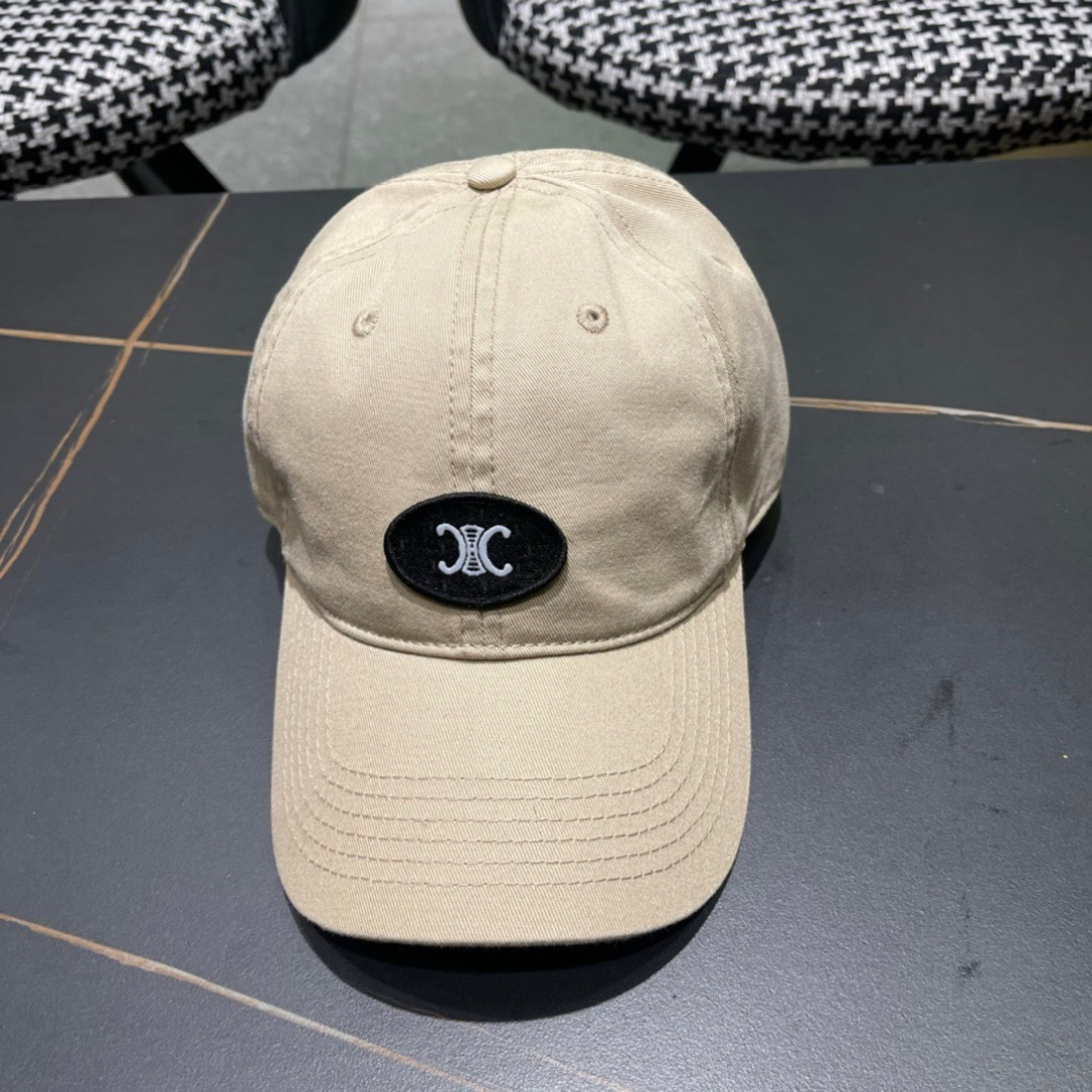 【Celine赛琳】2025早春新款棒球帽，男女通用的潮款做旧非常好搭