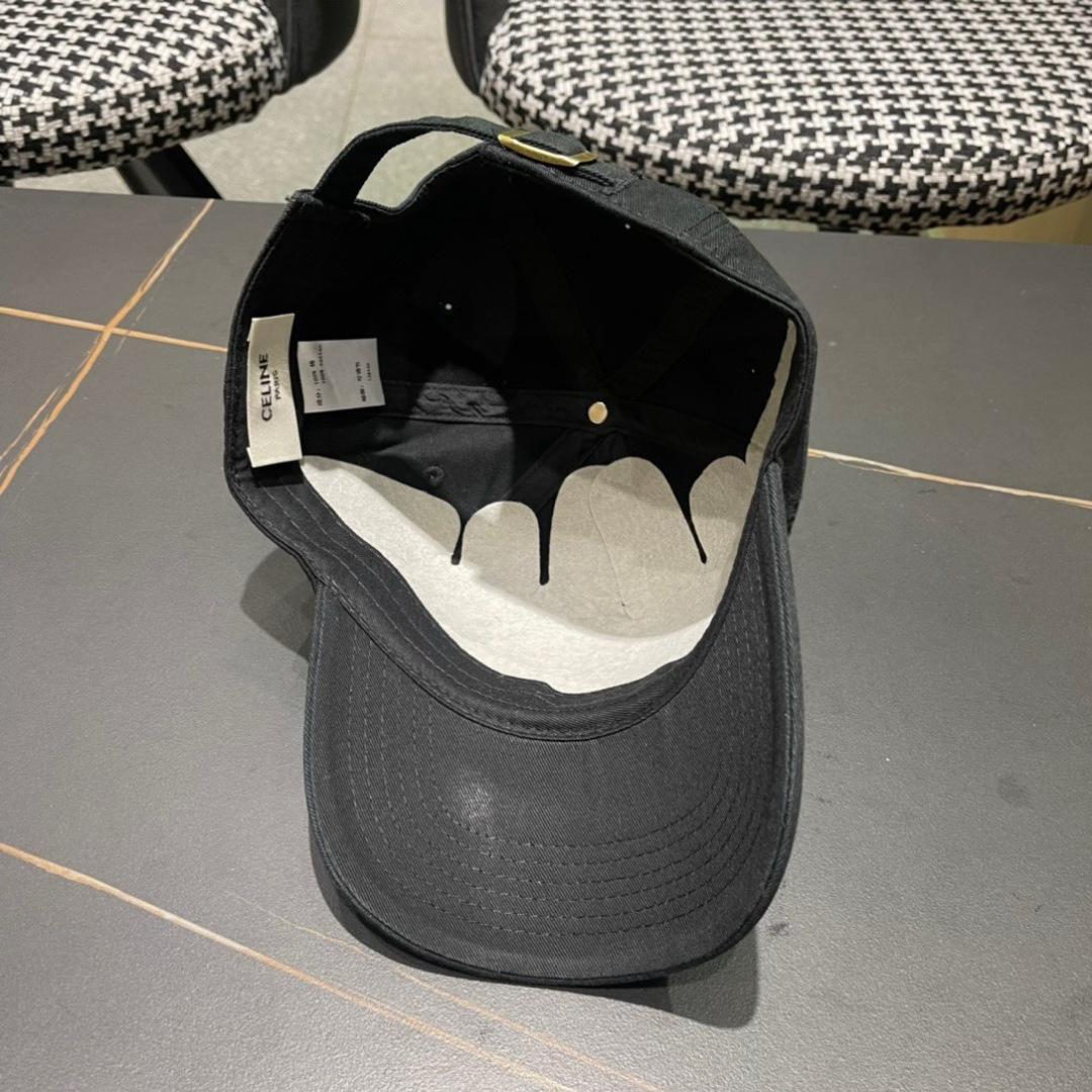 【Celine赛琳】2025早春新款棒球帽，男女通用的潮款做旧非常好搭