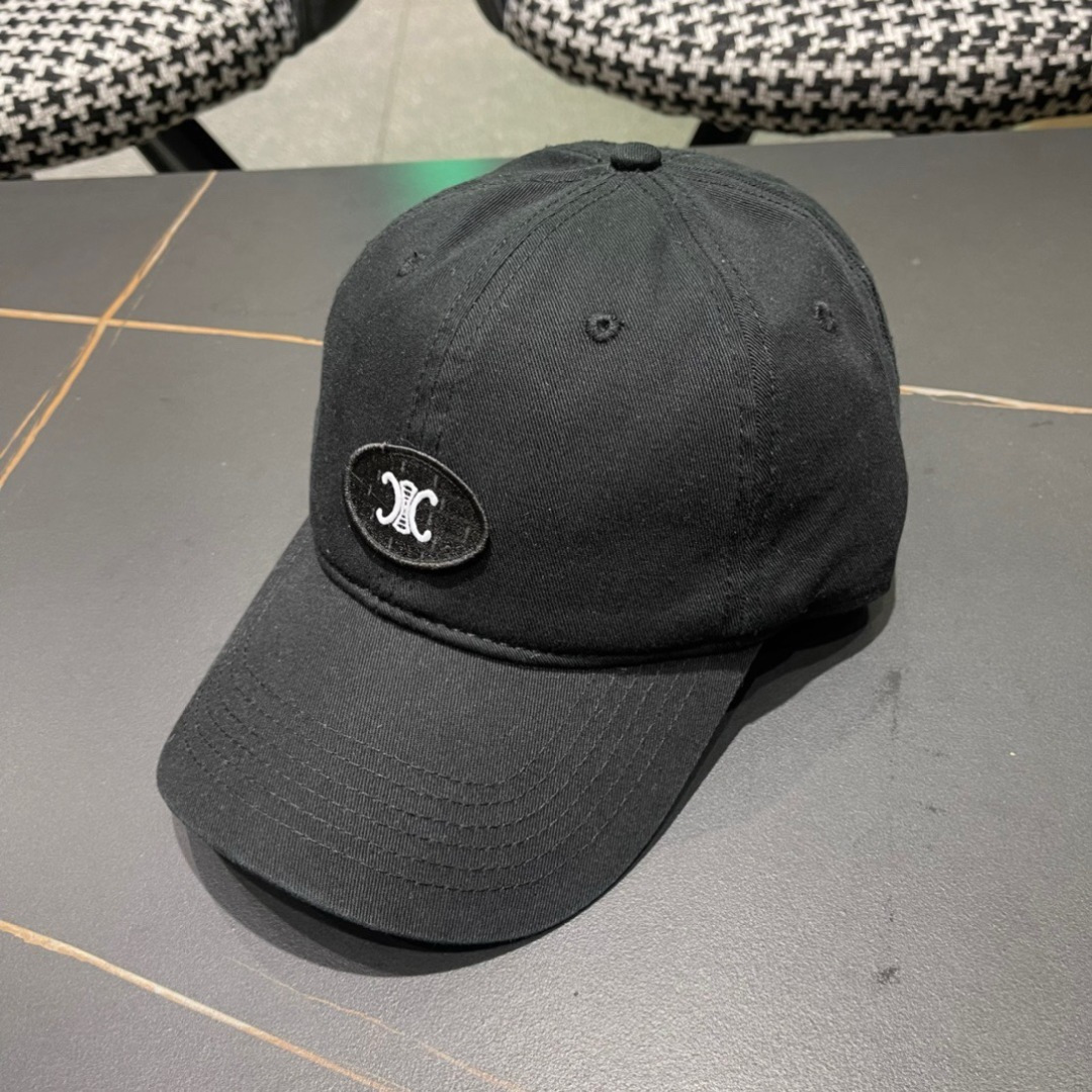 【Celine赛琳】2025早春新款棒球帽，男女通用的潮款做旧非常好搭