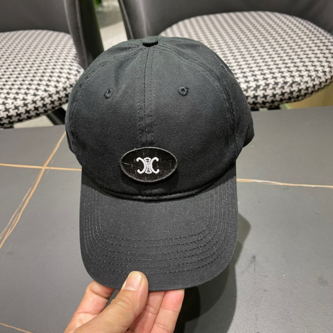 【Celine赛琳】2025早春新款棒球帽，男女通用的潮款做旧非常好搭