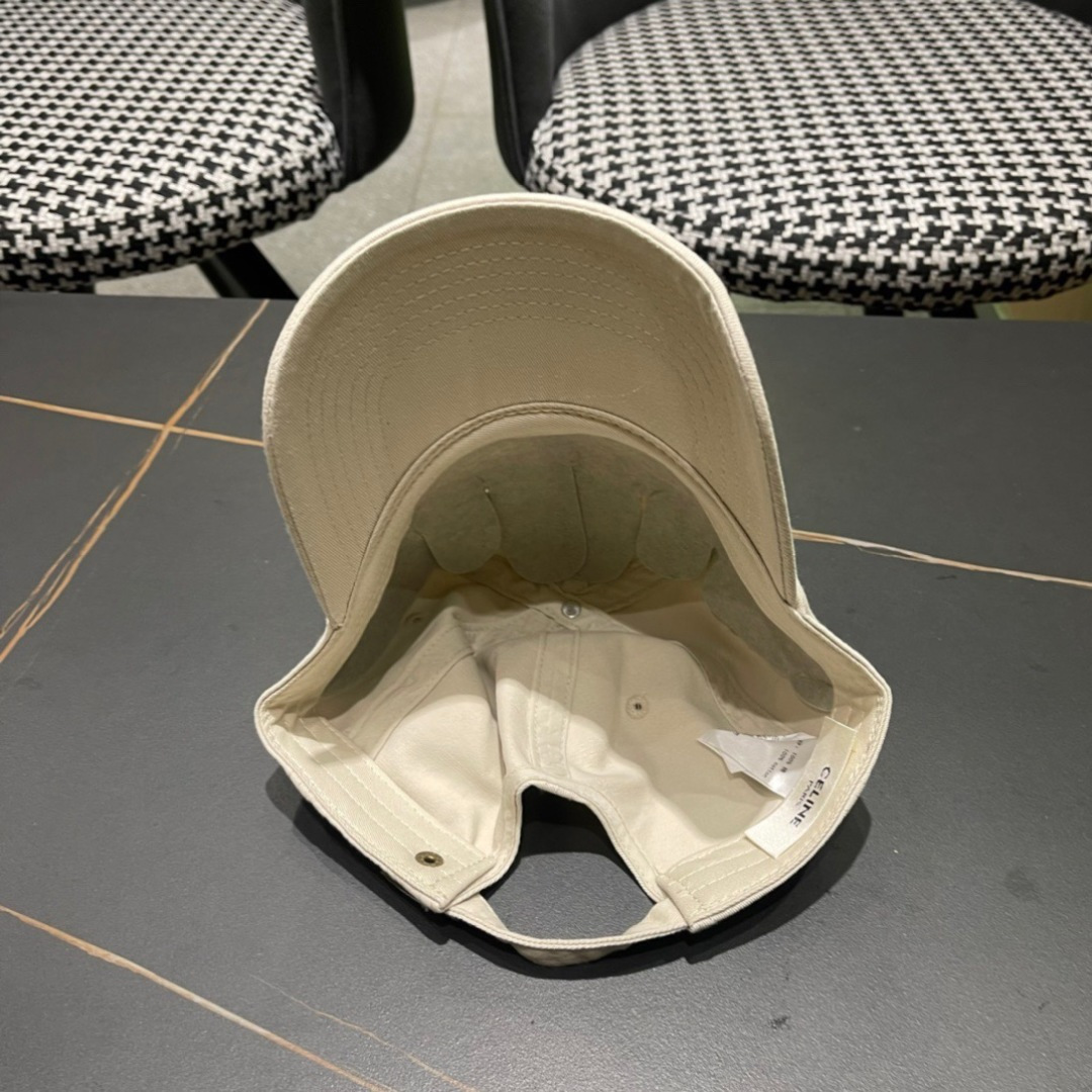 【Celine赛琳】2025早春新款棒球帽，男女通用的潮款做旧非常好搭