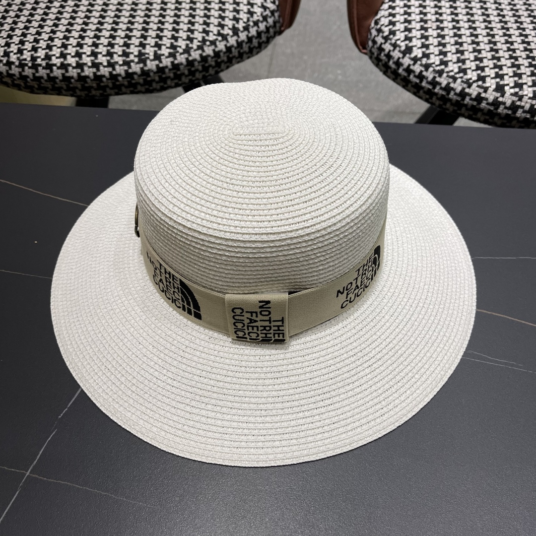 【GUCCI古奇】2025新款草编遮阳草帽盆帽🤩沙滩风，简约大方，百搭单品～新款帽型超美腻，新品上架