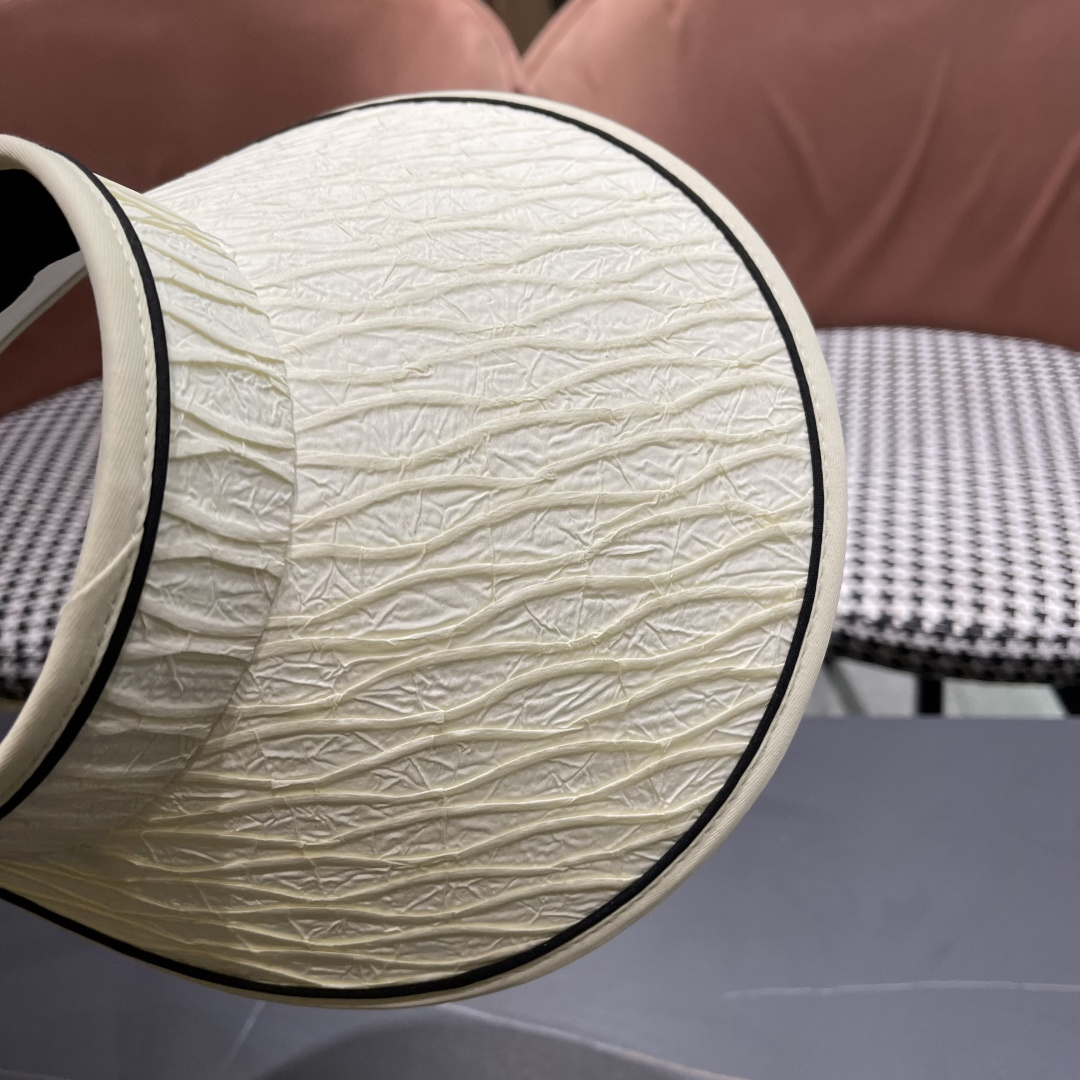  Celine赛琳 空顶防晒帽子女夏季遮脸防紫外线遮阳帽骑车大帽檐2025新款太阳帽