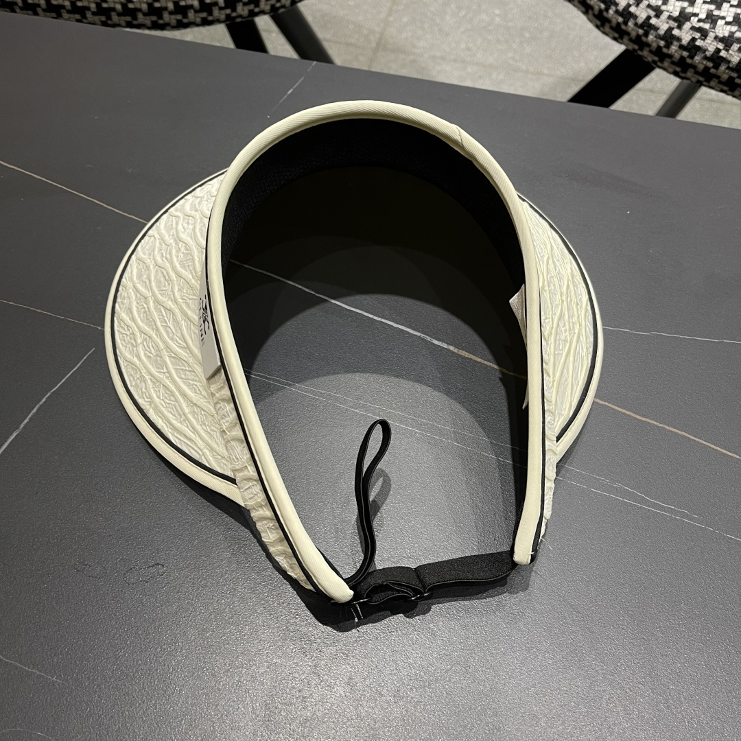  Celine赛琳 空顶防晒帽子女夏季遮脸防紫外线遮阳帽骑车大帽檐2025新款太阳帽