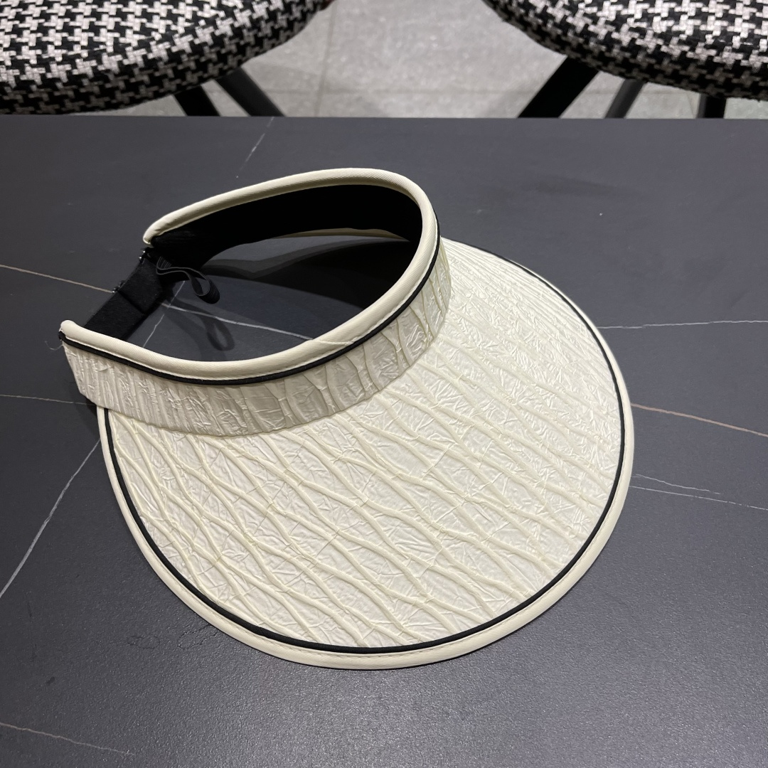  Celine赛琳 空顶防晒帽子女夏季遮脸防紫外线遮阳帽骑车大帽檐2025新款太阳帽