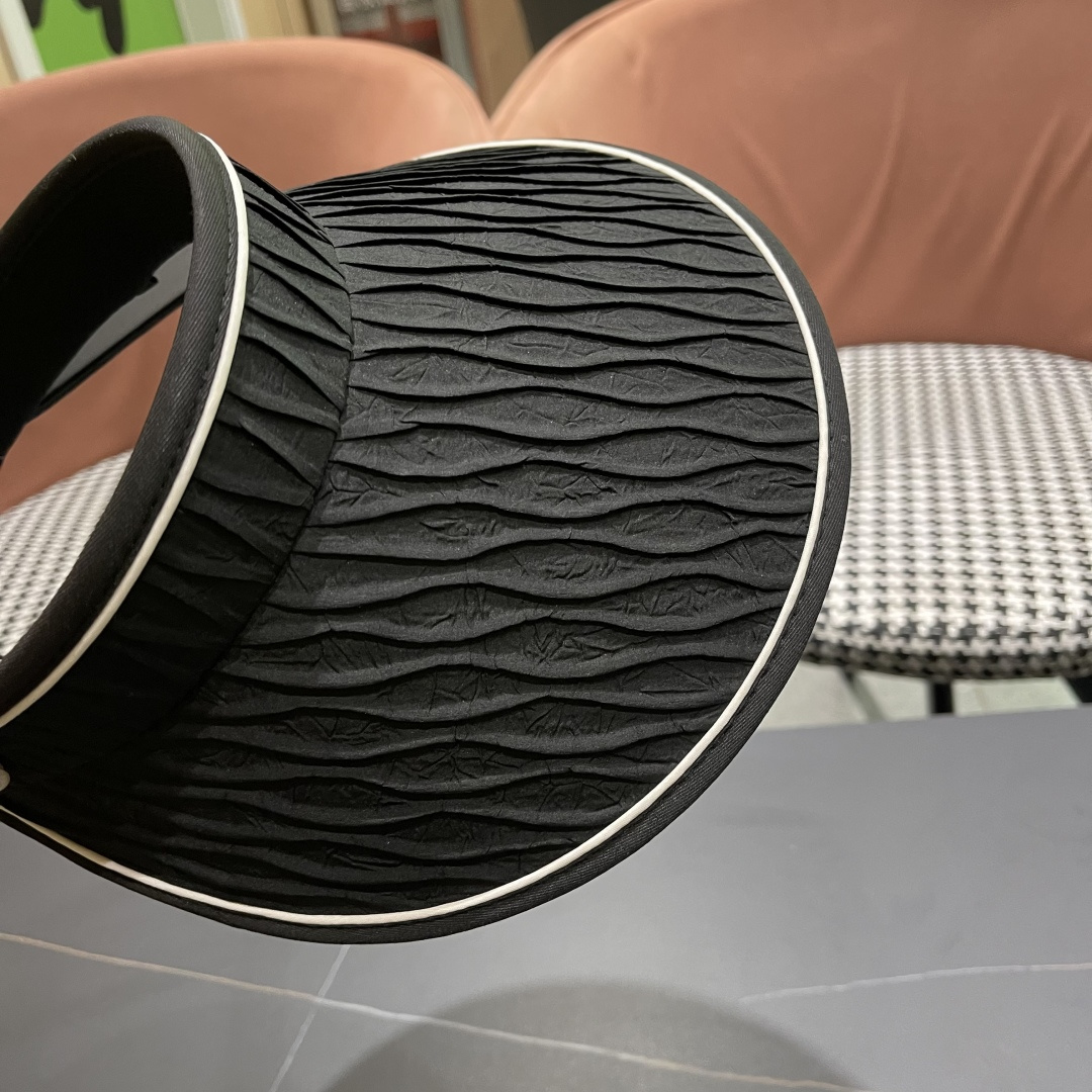  Celine赛琳 空顶防晒帽子女夏季遮脸防紫外线遮阳帽骑车大帽檐2025新款太阳帽