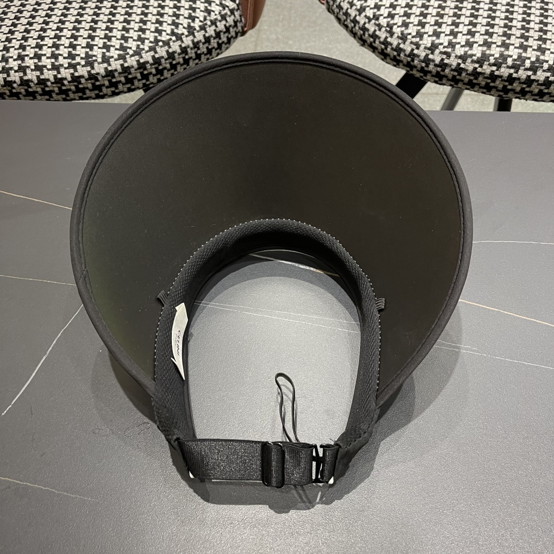  Celine赛琳 空顶防晒帽子女夏季遮脸防紫外线遮阳帽骑车大帽檐2025新款太阳帽