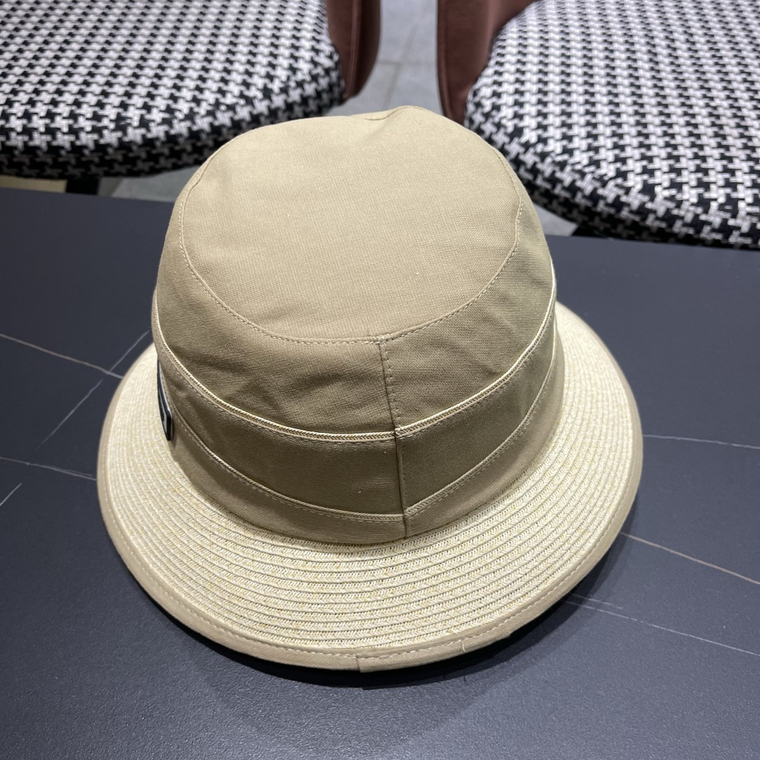 Lv 路易威登新 2025新款渔夫帽女春秋百搭渔夫帽 盆帽男休闲遮阳帽子潮牌字母