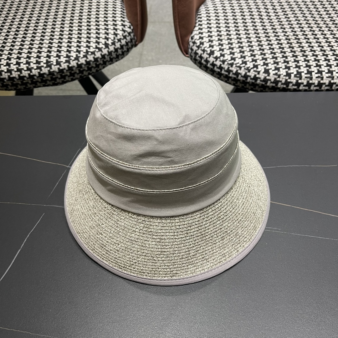 Lv 路易威登新 2025新款渔夫帽女春秋百搭渔夫帽 盆帽男休闲遮阳帽子潮牌字母