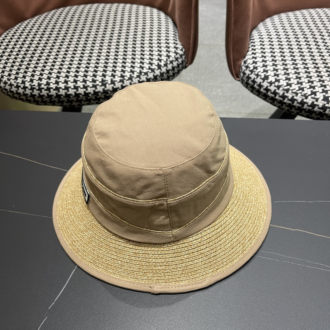 Lv 路易威登新 2025新款渔夫帽女春秋百搭渔夫帽 盆帽男休闲遮阳帽子潮牌字母