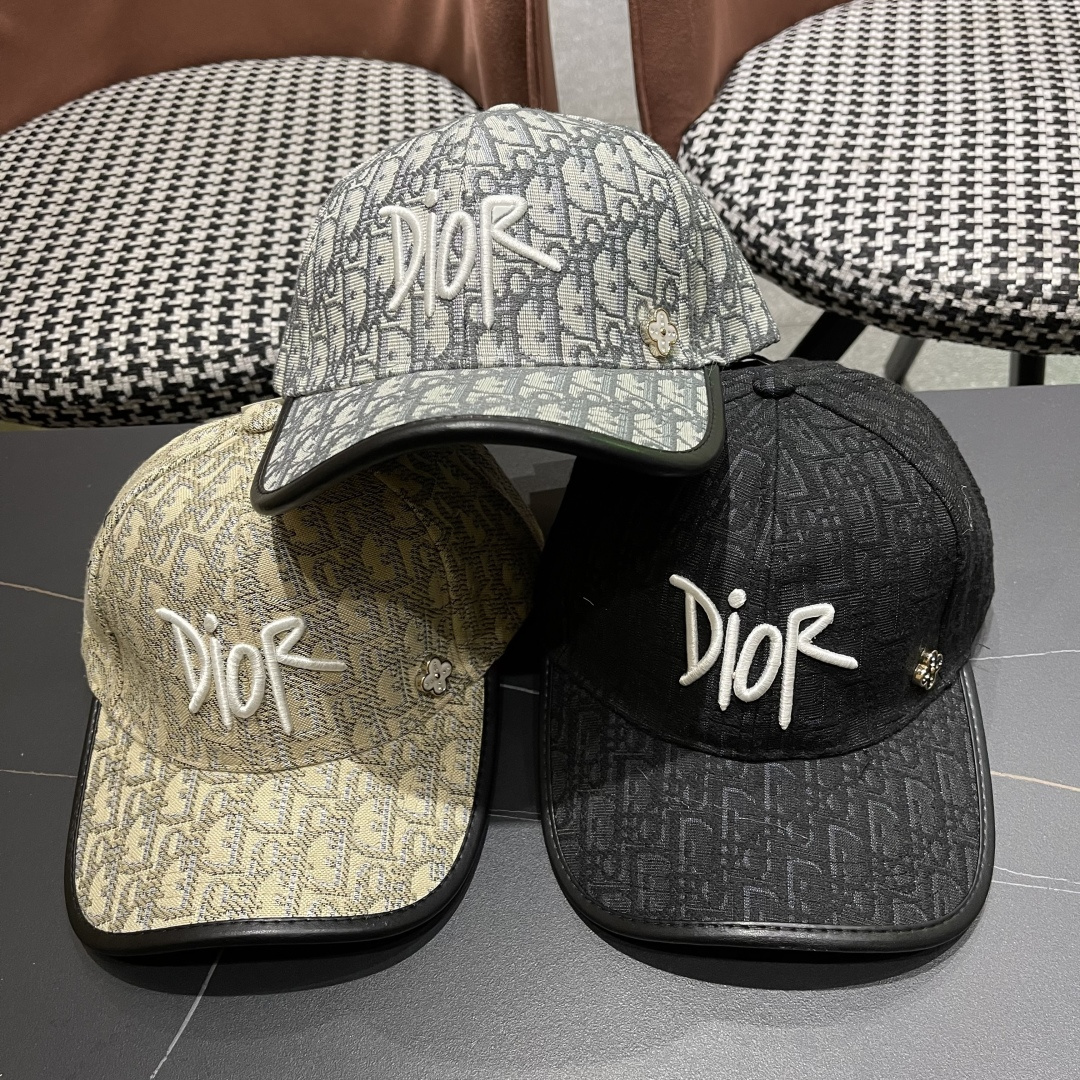  🧢Dior迪奥🧢 2025新款棒球帽 潮流，高端做工！很好搭配！