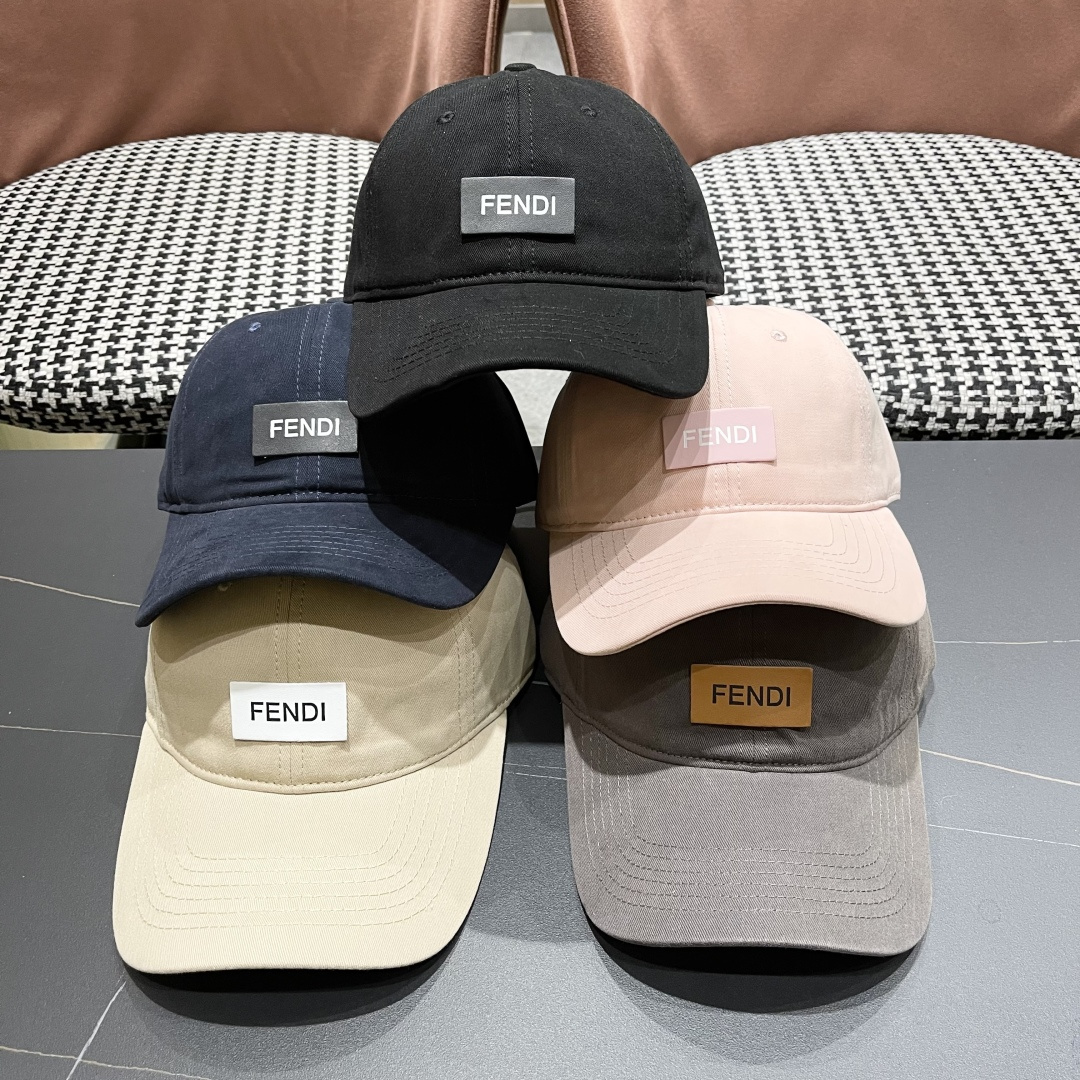  FENDI芬迪，2025新品棒球帽 代购版本！时尚潮流，高端做工！细节看实拍哦
