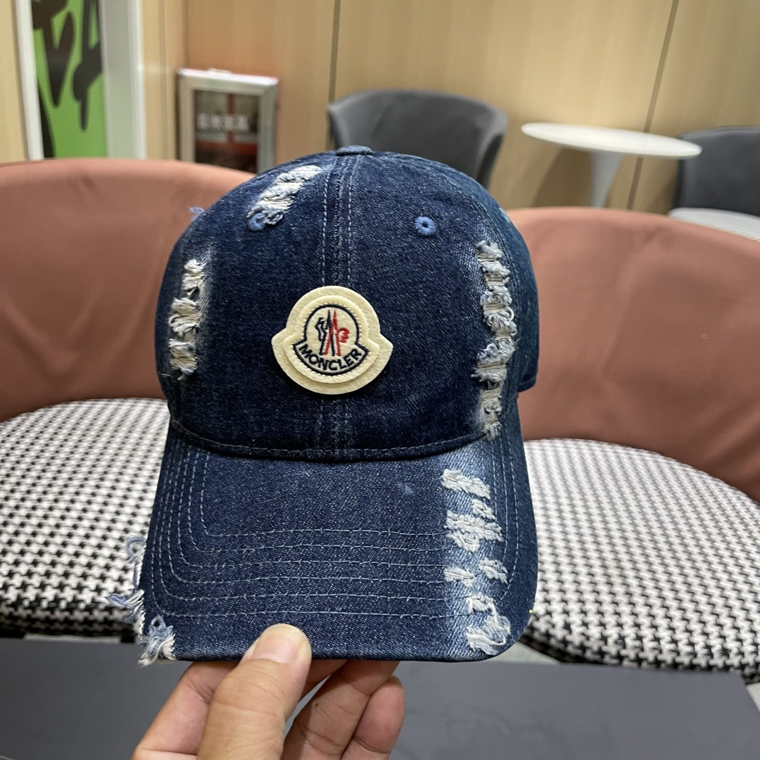  春夏新款 2025蒙口MONCLER棒球帽，年轻时尚潮人穿搭色系，视觉效果超强，立体字母，好看有质感！
