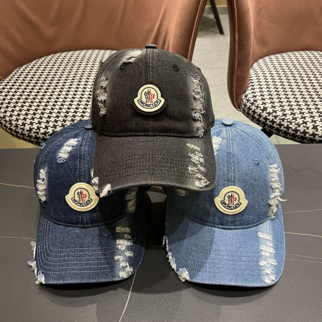  春夏新款 2025蒙口MONCLER棒球帽，年轻时尚潮人穿搭色系，视觉效果超强，立体字母，好看有质感！