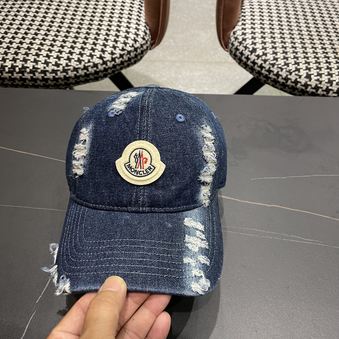  春夏新款 2025蒙口MONCLER棒球帽，年轻时尚潮人穿搭色系，视觉效果超强，立体字母，好看有质感！