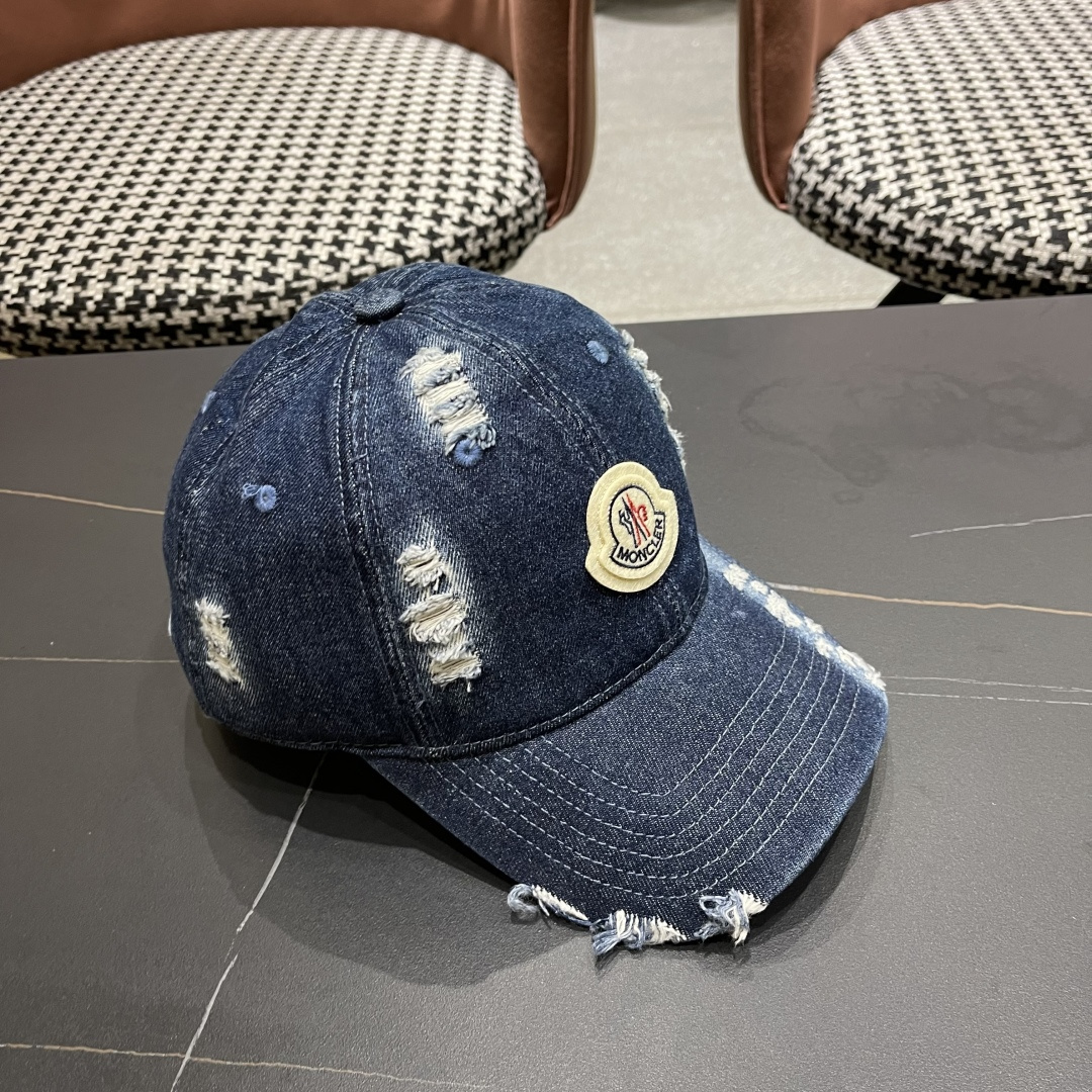  春夏新款 2025蒙口MONCLER棒球帽，年轻时尚潮人穿搭色系，视觉效果超强，立体字母，好看有质感！