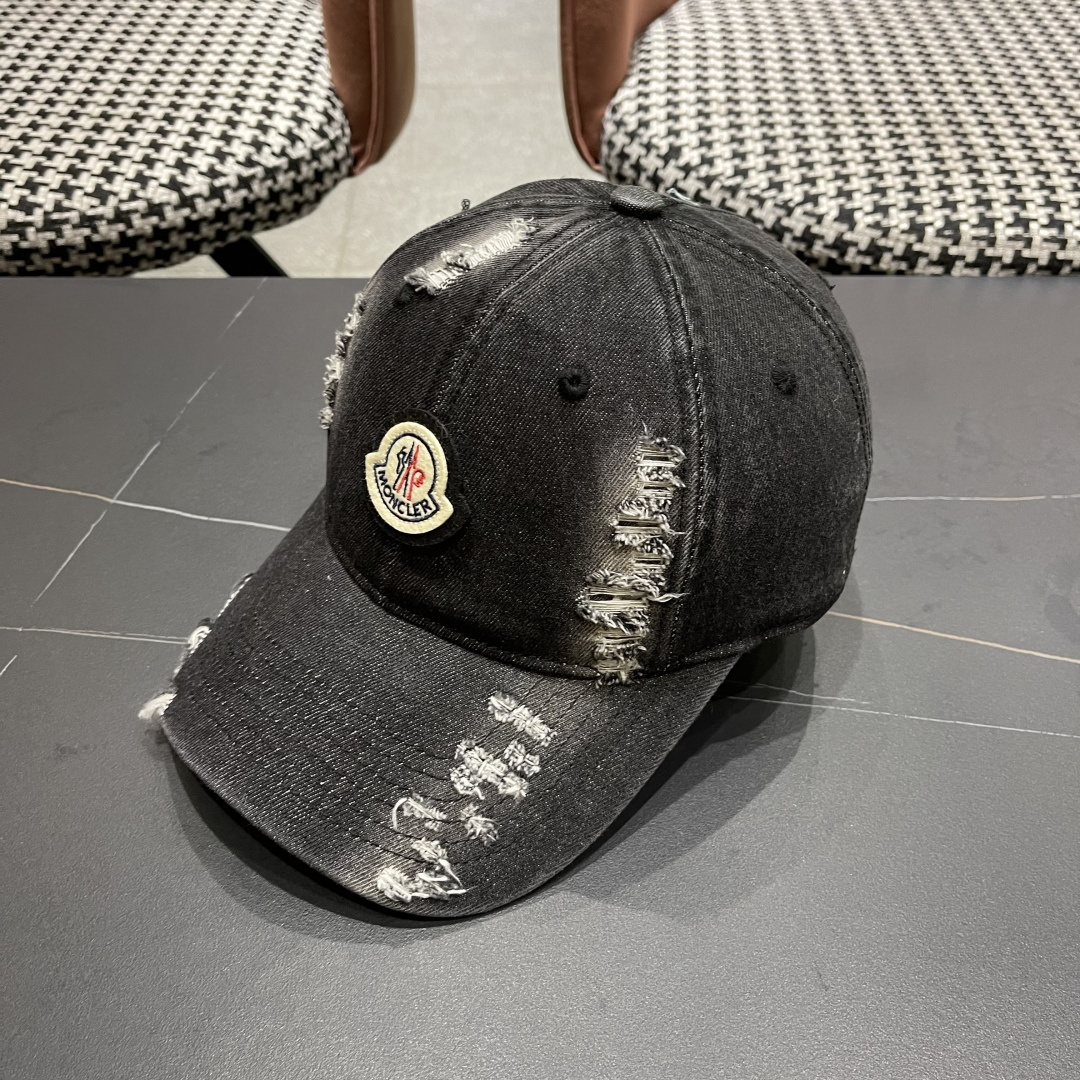  春夏新款 2025蒙口MONCLER棒球帽，年轻时尚潮人穿搭色系，视觉效果超强，立体字母，好看有质感！