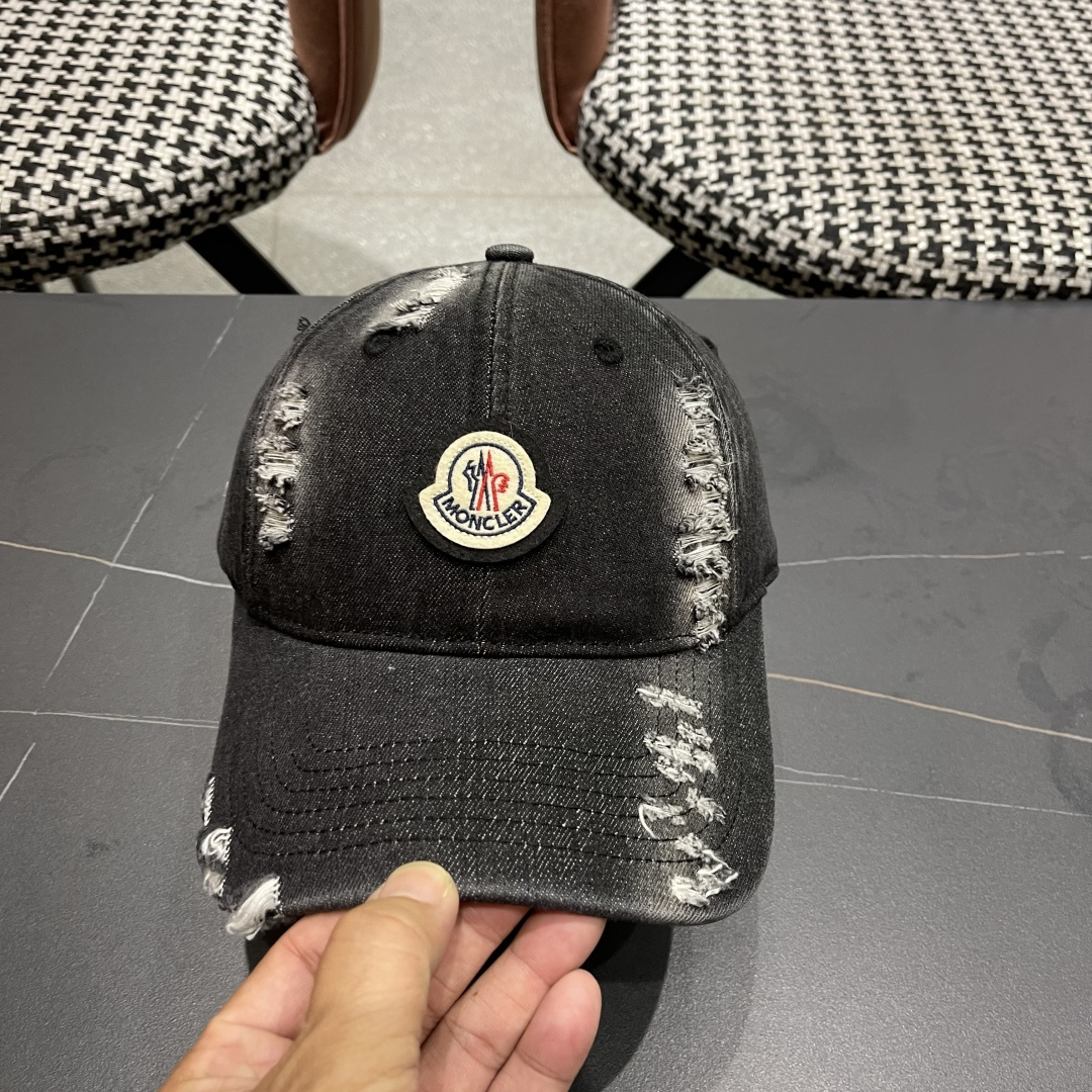  春夏新款 2025蒙口MONCLER棒球帽，年轻时尚潮人穿搭色系，视觉效果超强，立体字母，好看有质感！