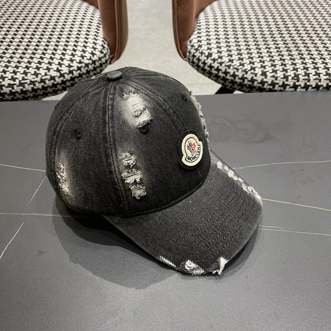  春夏新款 2025蒙口MONCLER棒球帽，年轻时尚潮人穿搭色系，视觉效果超强，立体字母，好看有质感！