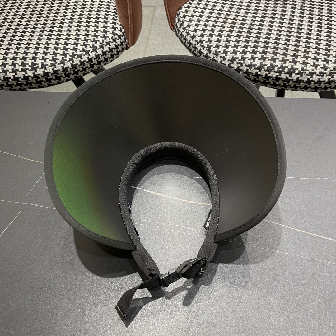  Prada普拉达 防晒帽子女夏季遮脸大帽檐空顶
遮阳帽骑车遮阳帽