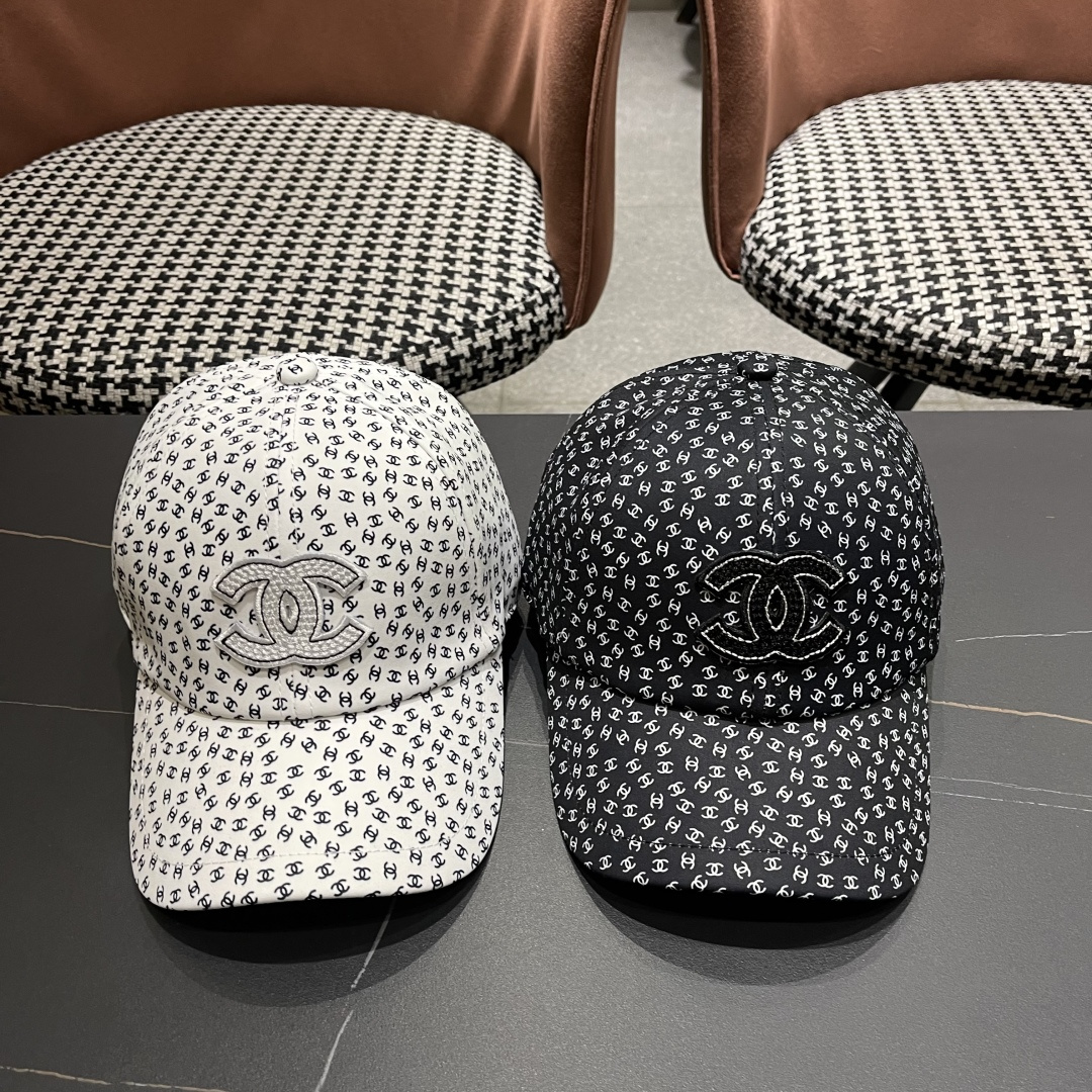  香奈儿 网红帽子高品质新款帽子女士休闲百搭棒球帽软顶显脸小遮阳鸭舌帽