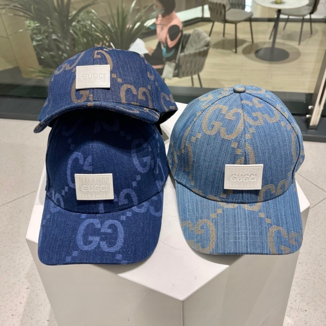 【GUCCI古奇棒球帽🧢，专柜新款简约很潮！休闲运动款，经典制作，超级好搭衣服！