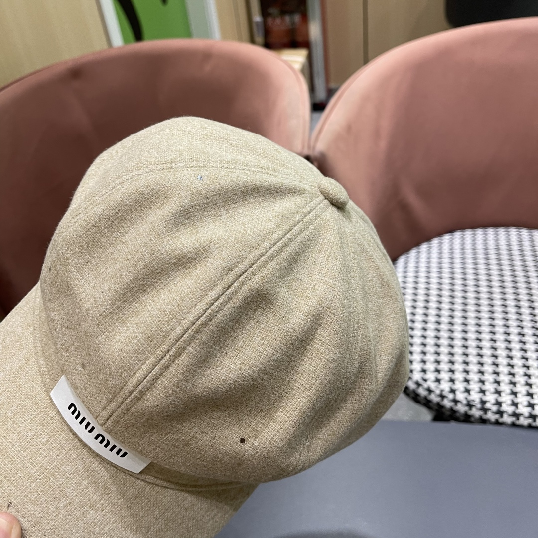  谬谬MIUMIU系列新品八角帽女2025春夏新款贝雷帽画家帽报童帽子韩系大头围显脸小秋冬