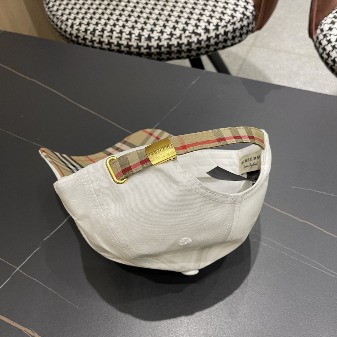  巴宝莉BURBERRY】🌸官网同步上线🎊 韩版新款英伦风定制款11原单品质 男女通用棒球帽 高版品质质