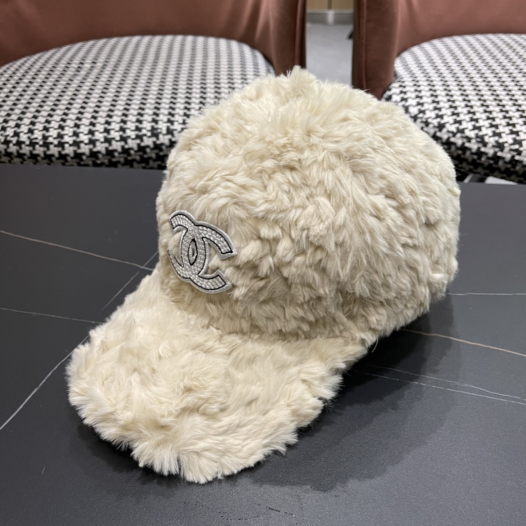 【CHANEL香奈儿】2025毛绒绒秋冬新款棒球帽🌈百搭更有质感的一款