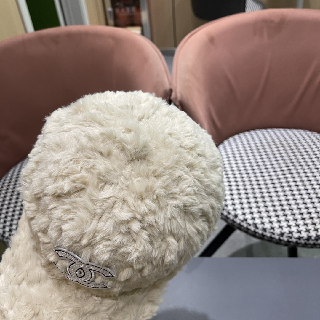 【CHANEL香奈儿】2025毛绒绒秋冬新款棒球帽🌈百搭更有质感的一款