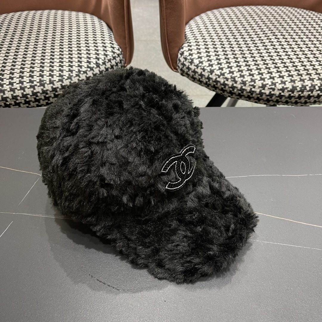 【CHANEL香奈儿】2025毛绒绒秋冬新款棒球帽🌈百搭更有质感的一款