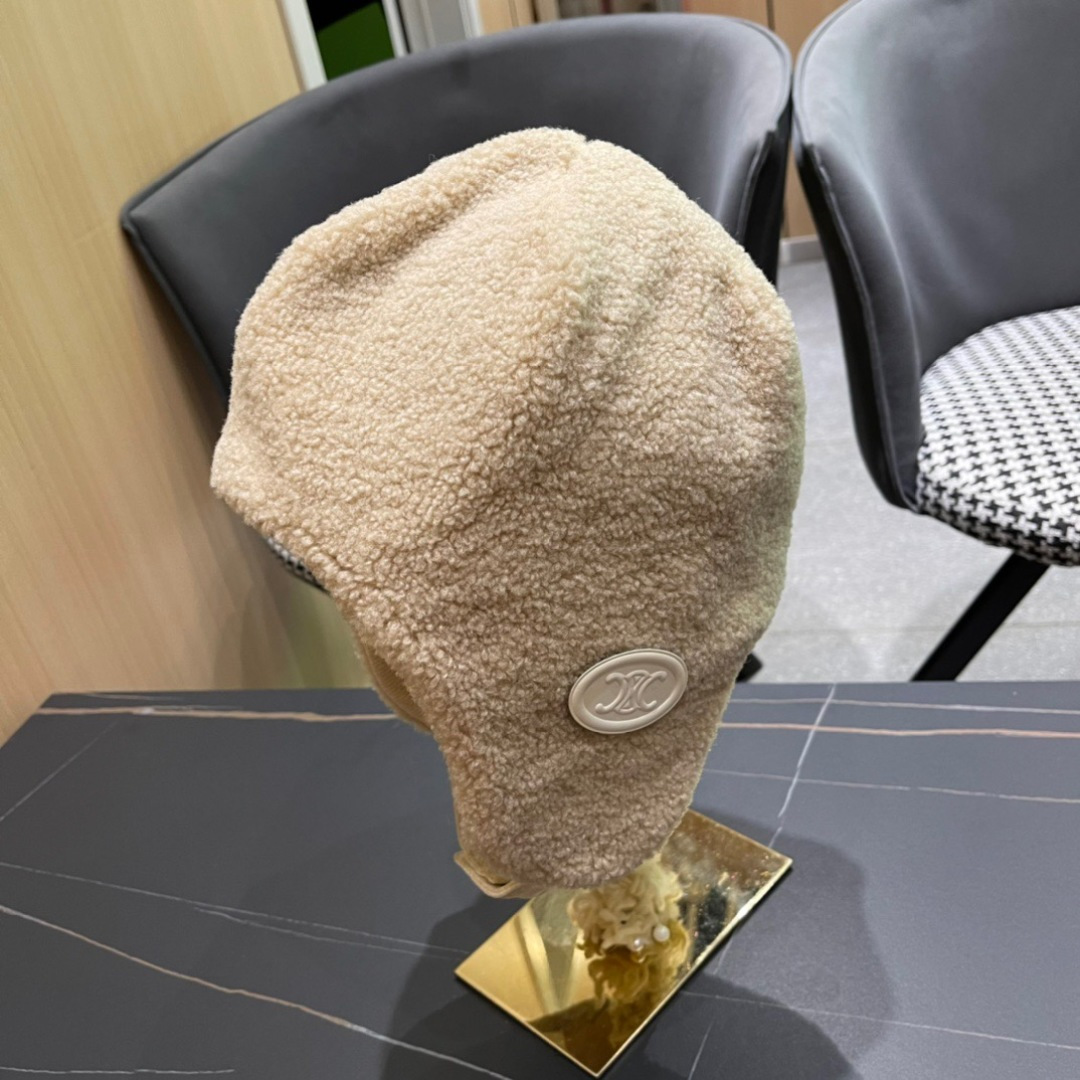 赛琳cellne 2025冬款雷锋帽女冬季时尚保暖加绒防寒骑车护耳帽防风东北户外帽子女