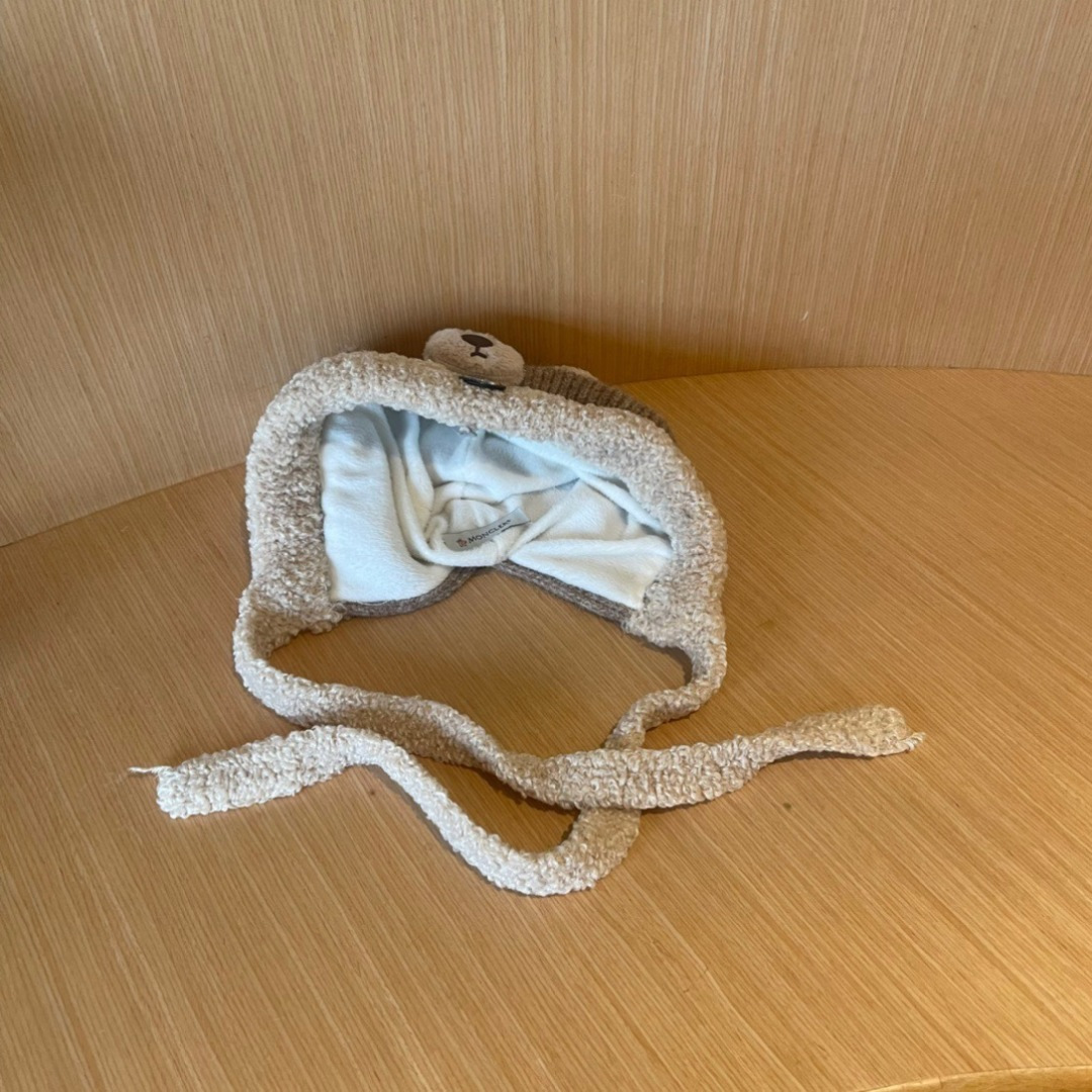 【MONCLER蒙口】针织帽子女2025冬加厚加绒保暖雷锋帽骑车防寒毛线帽潮