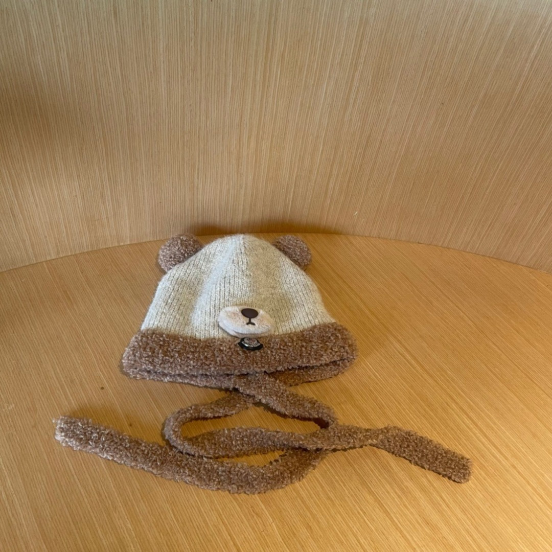 【MONCLER蒙口】针织帽子女2025冬加厚加绒保暖雷锋帽骑车防寒毛线帽潮