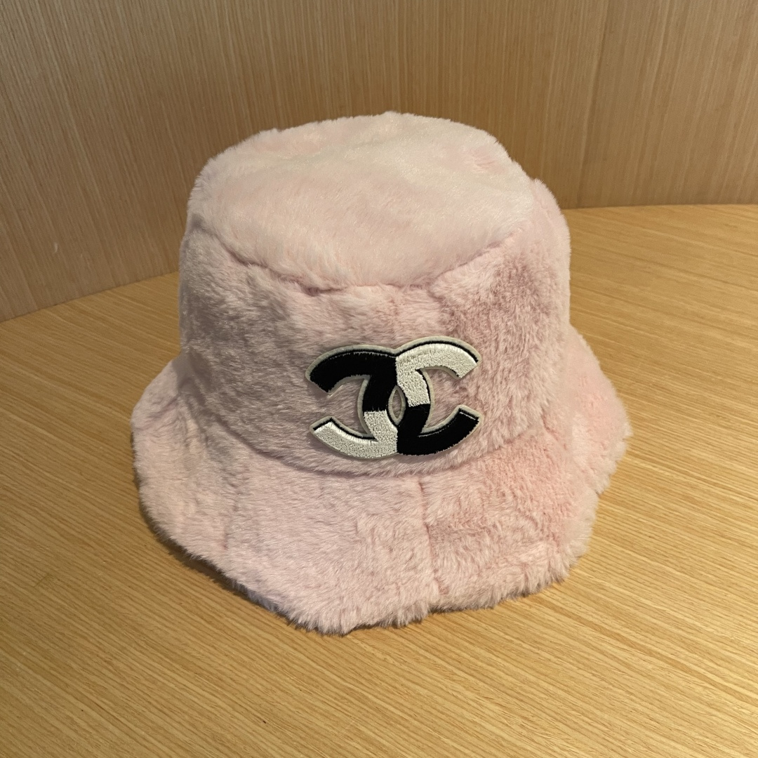 【CHANEL香奈儿】2025秋冬新款毛绒渔夫帽，超好