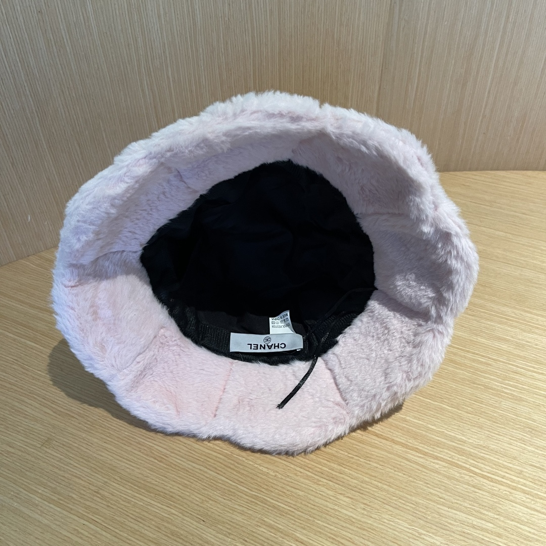 【CHANEL香奈儿】2025秋冬新款毛绒渔夫帽，超好