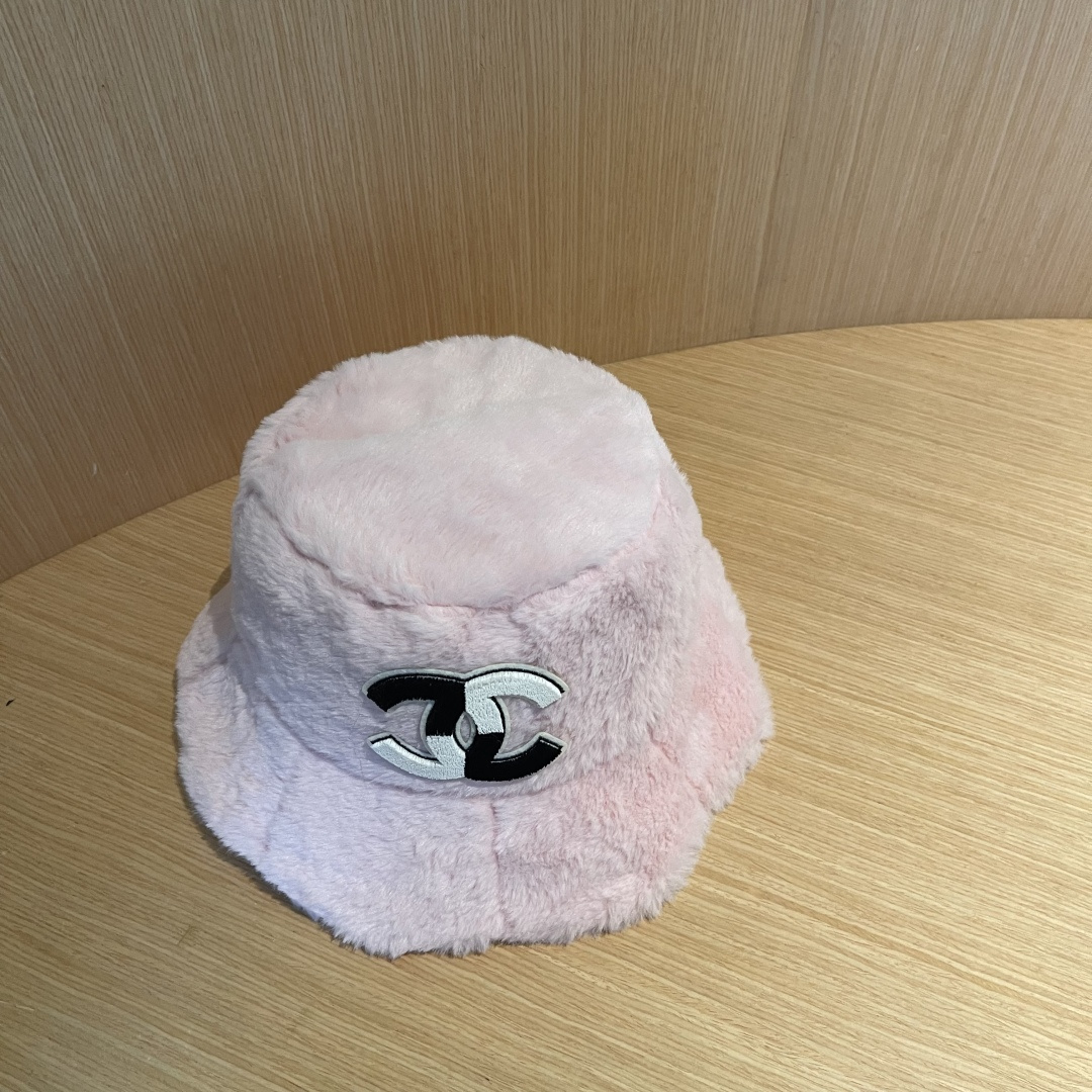 【CHANEL香奈儿】2025秋冬新款毛绒渔夫帽，超好
