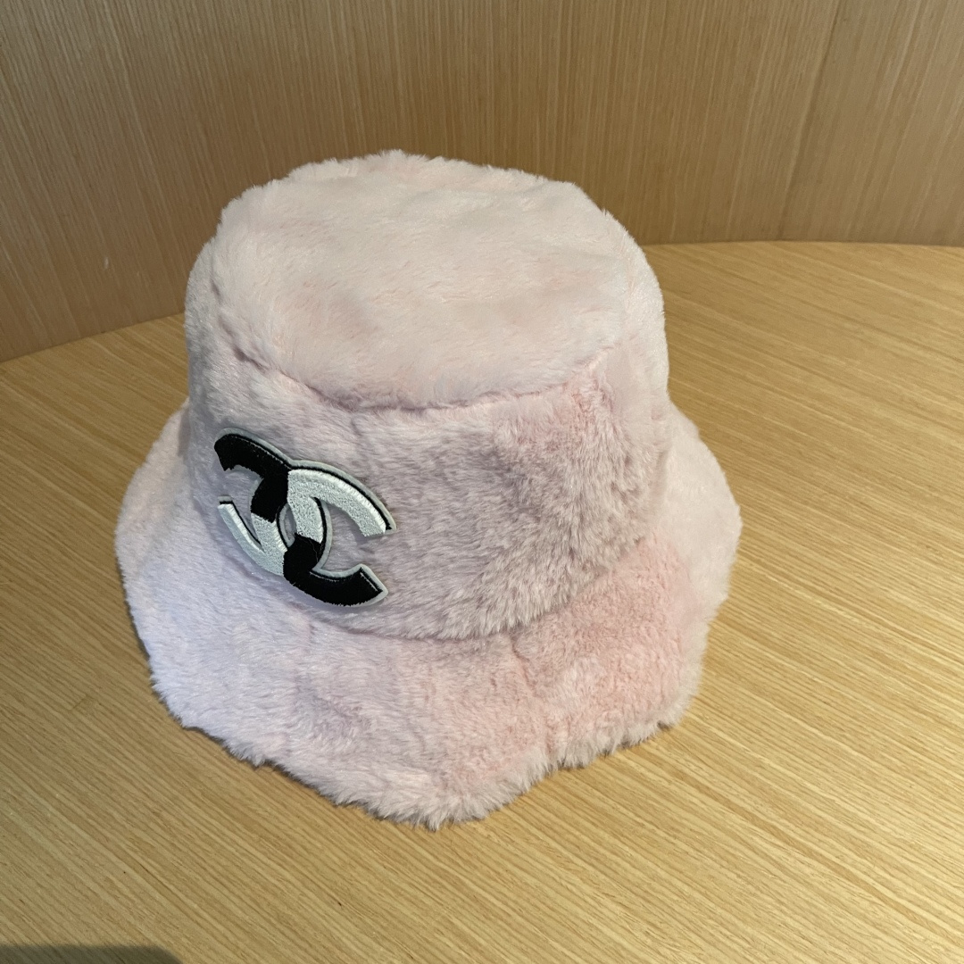 【CHANEL香奈儿】2025秋冬新款毛绒渔夫帽，超好