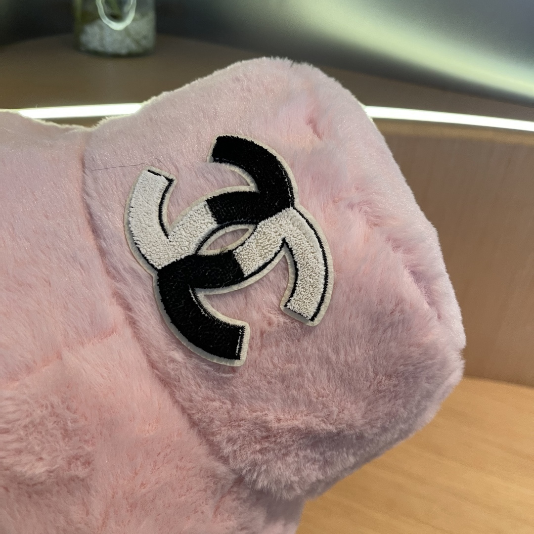 【CHANEL香奈儿】2025秋冬新款毛绒渔夫帽，超好