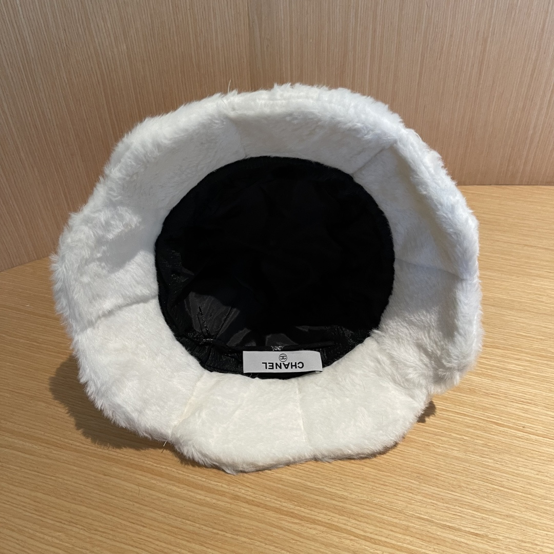【CHANEL香奈儿】2025秋冬新款毛绒渔夫帽，超好