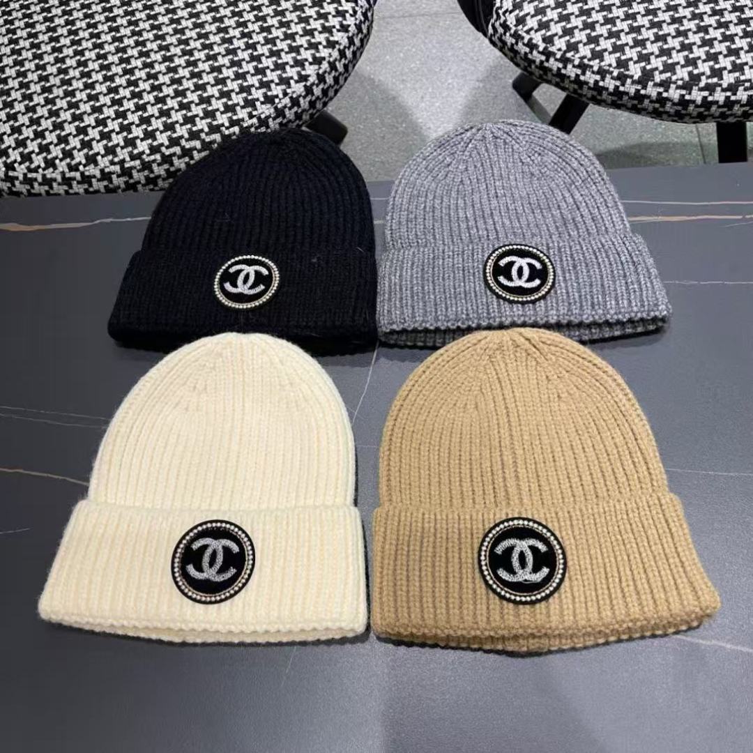 CHANEL香奈儿 2024秋冬新款针织渔夫帽大牌同款针织毛线帽出街超好搭配！