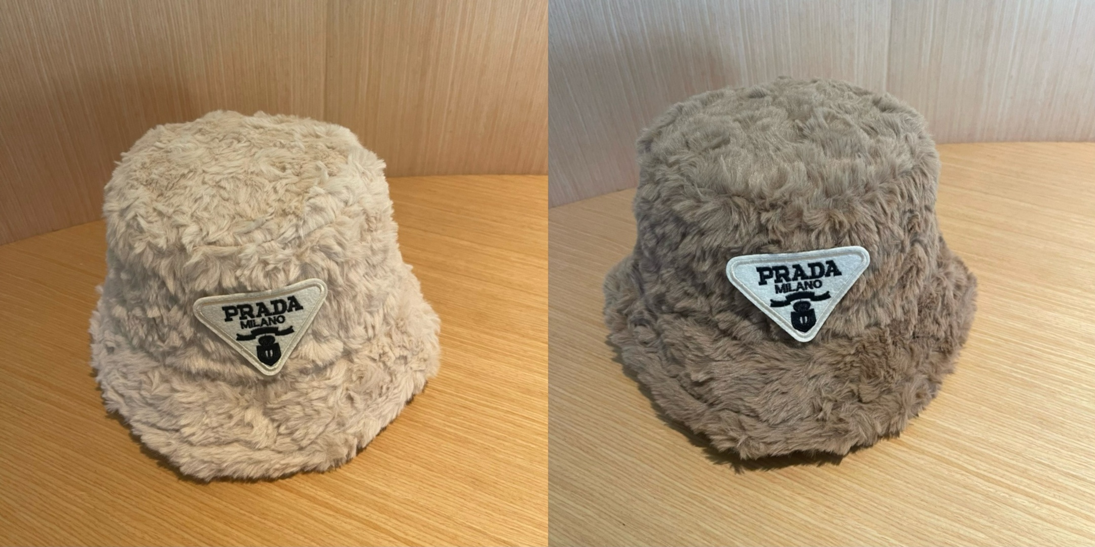 【PRADA普拉达】2024秋冬毛绒渔夫帽🌈 超舒服材质、简约设计经典百搭休闲～